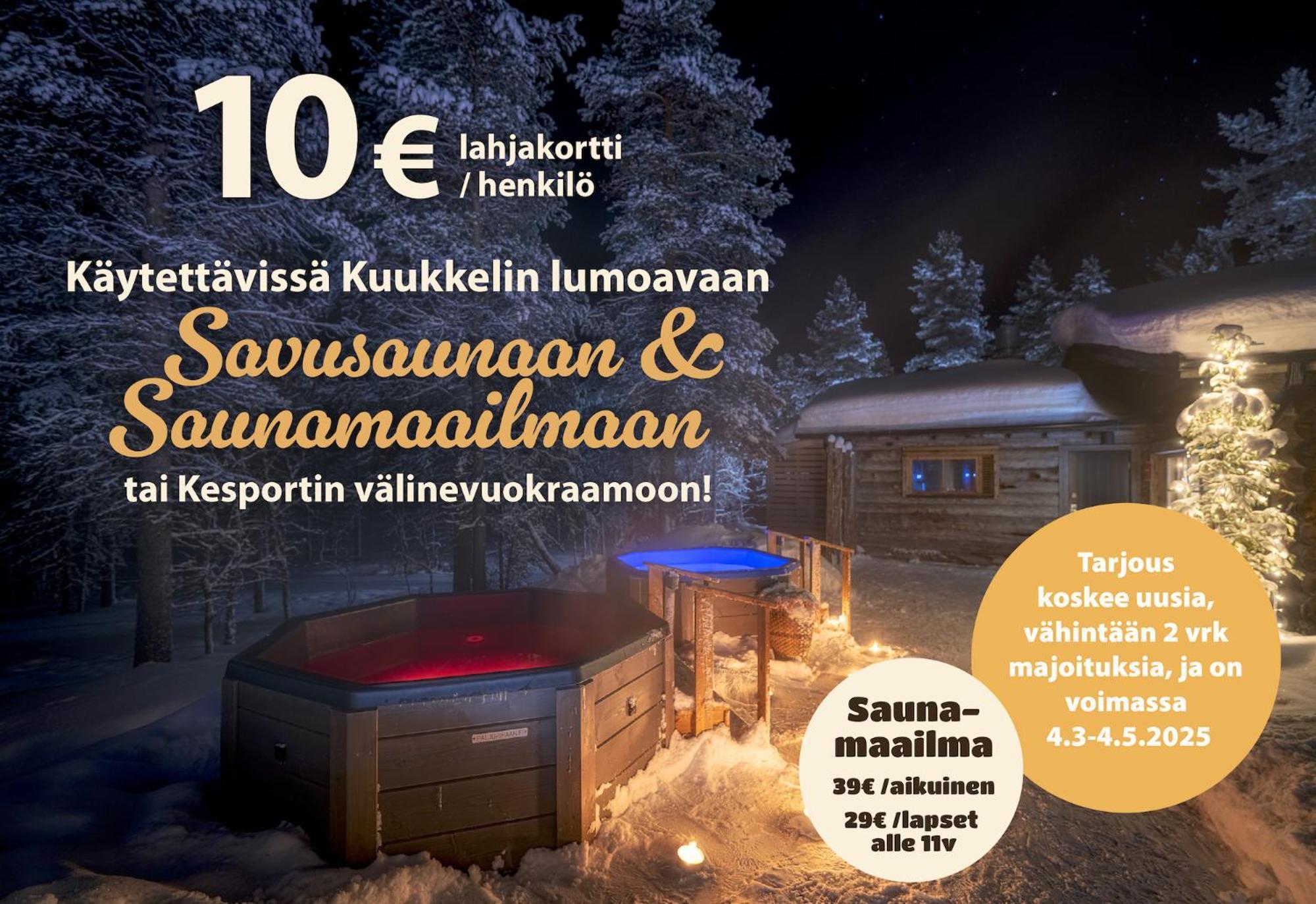 Kuukkeli Saariselkae Inn Екстериор снимка
